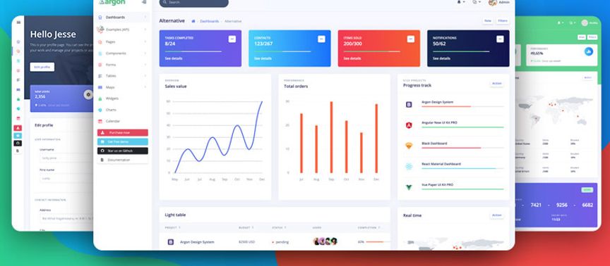 Nuxt Argon Dashboard PRO Laravel