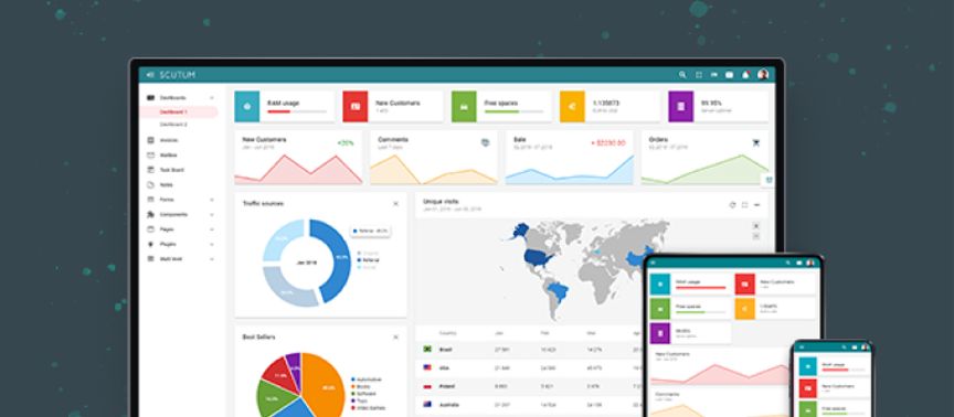 Nuxt Scutum Dashboard